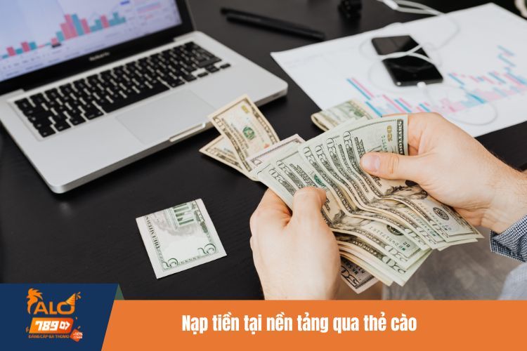 Nạp tiền tại nền tảng qua thẻ cào