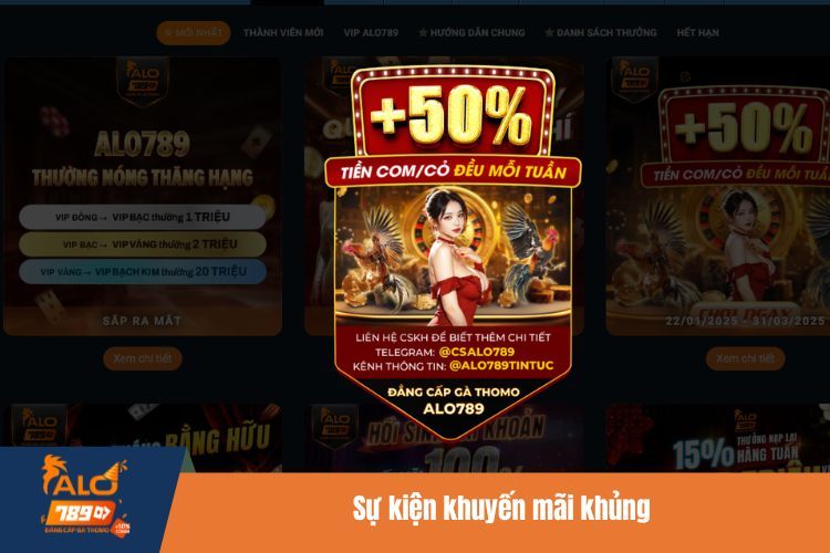 Sự kiện khuyến mãi khủng